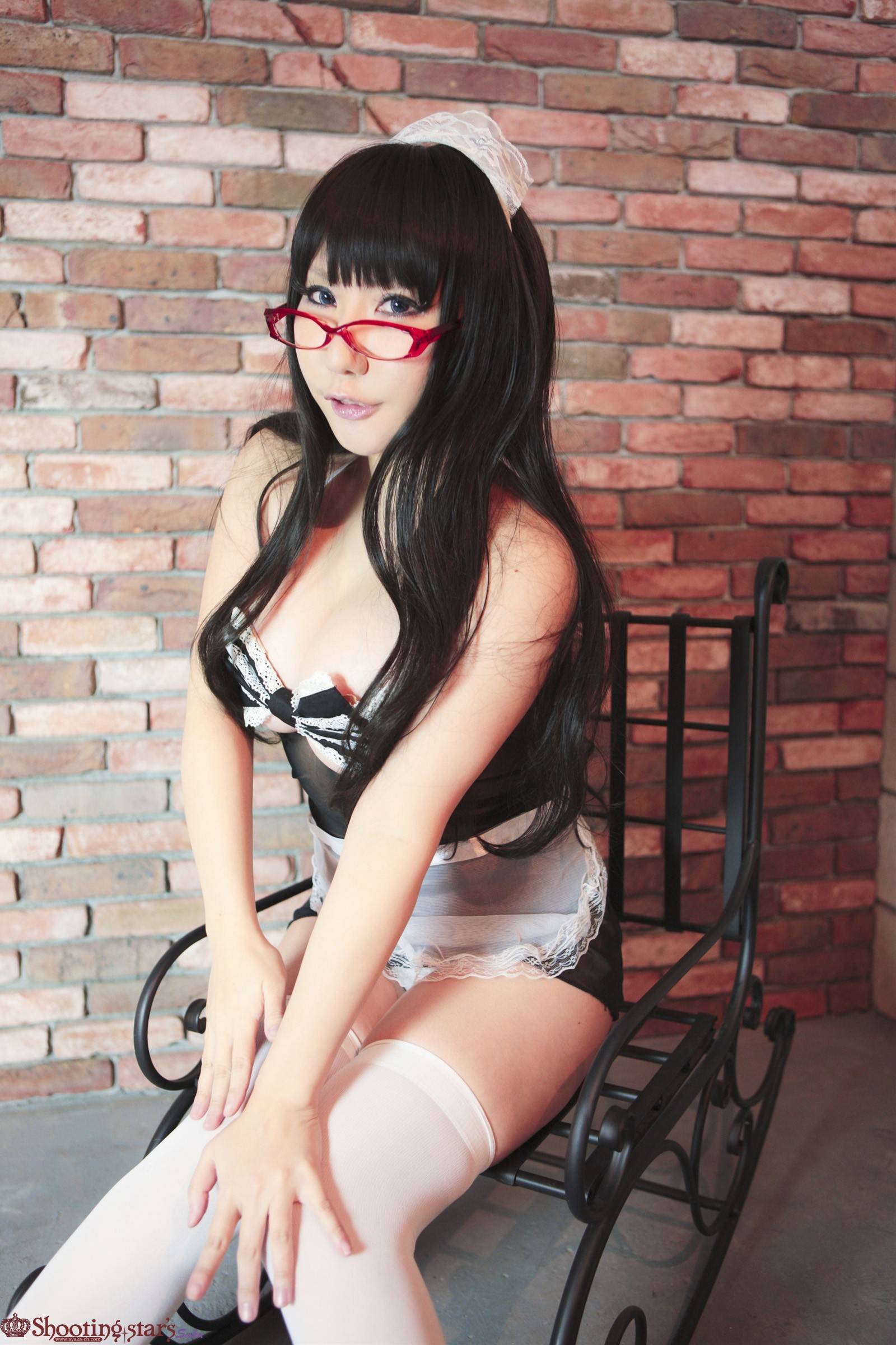 [Cosplay]  Big Boobs Hot Secretary Cosplay Set 2